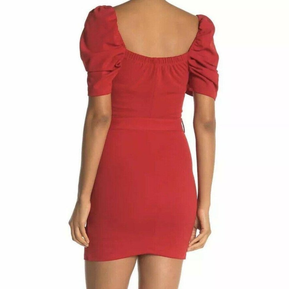 NWT 🦋Max + Ash Puff Sleeve Mini Dress - Picture 3 of 3